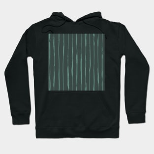 Green stripes Hoodie